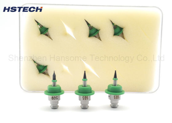 Harga yang bagus 503 509 JUKI SMT Nozzle Grey Tungsten Base Green Reflector tahan lama on line