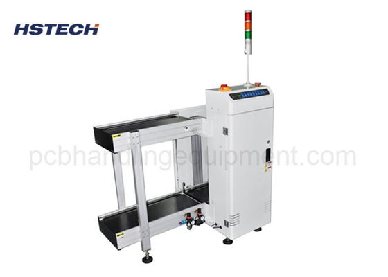 Majalah Mengumpulkan 6 Detik SMEMA Sinyal 0.4mm PCB Loader Hanling Mesin
