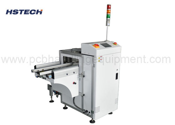 SMEMA Bahan Aluminium Sinyal 530*460mm 90 derajat Perlengkapan PCB Unloader