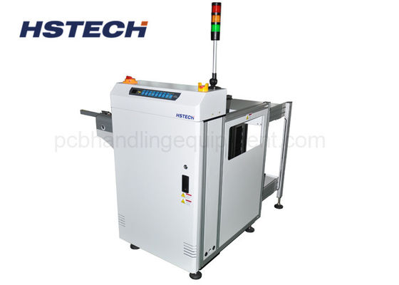 Harga yang bagus 90 Degree PCB Magazine Unloader LED Button Otomatis PCB Unloader 4-6 Bar Dengan 3 Majalah on line