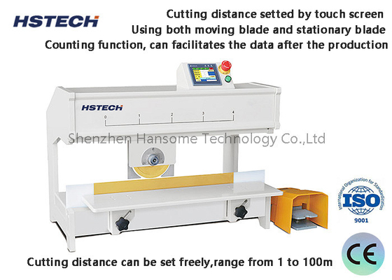 Harga yang bagus Economiccut dengan cepat terlepas dari jumlah Blade Moving V-Cut PCB Separator on line
