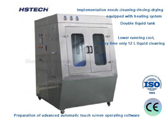 Harga yang bagus Fungsi Sistem PenghitunganTank Cairan Ganda Pembersih Stencil Listrik on line
