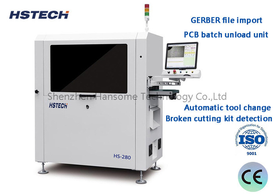 Harga yang bagus Jerman Sycotec Spindle Inline Automatic PCB Router Machine on line