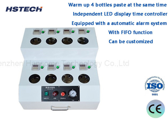 Harga yang bagus LED Display Independent Time Controller FIFO Fungsi 8 Tangki Solder Paste Panas Up Timer on line
