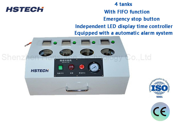 Harga yang bagus Dilengkapi dengan sistem alarm otomatis Dengan fungsi FIFO 4 Tank Solder Paste Warm Up Timing Machine on line