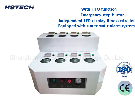 Harga yang bagus Independent LED Display Time Controller Dengan FIFO Fungsi Baru 8 Tangki Solder Paste Pemanasan Mesin on line