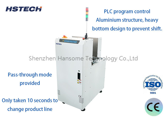 Harga yang bagus SMT NG OK Pengecualian majalah PCB Unloader dengan Pneumatic Pusher System on line