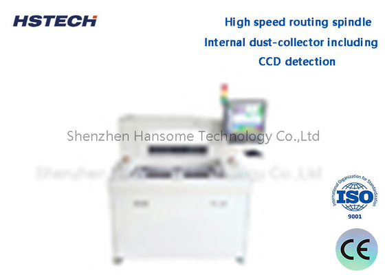 Harga yang bagus CCD Detection High Speed Routing Spindle Internal Dust-Collector Termasuk Mesin PCBA Router on line