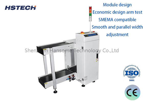 Harga yang bagus Desain Robust SMEMA Signal PCB Loader Handling Machine dengan Clamps Atas & Bawah on line