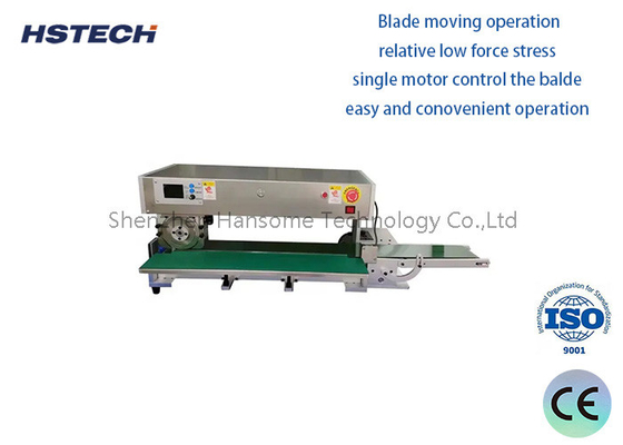 Harga yang bagus Mesin pemotong pemisah PCB panjang 400mm yang dapat disesuaikan dengan fungsi induksi on line