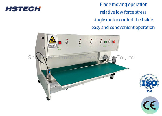 Harga yang bagus Operasi tanpa usaha Peralatan PCB Depaneling dengan sabuk pengangkut opsional on line