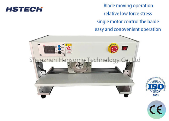 Harga yang bagus Pemotong Pemisah PCB Alur V dengan Panjang 400mm, Pisau Melingkar Bergerak on line