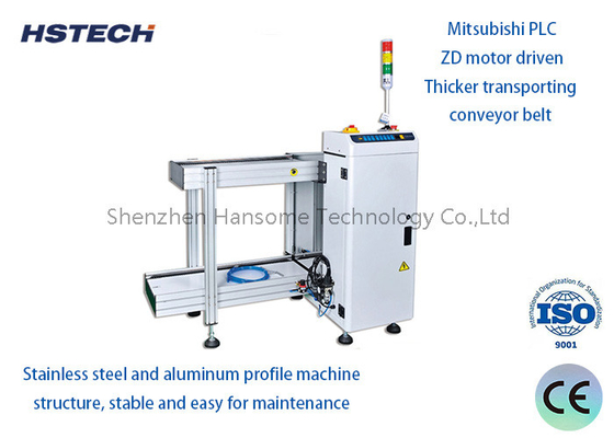 Harga yang bagus Pengaturan Pitch Selektif Peralatan Penanganan Papan PCB Unloader on line