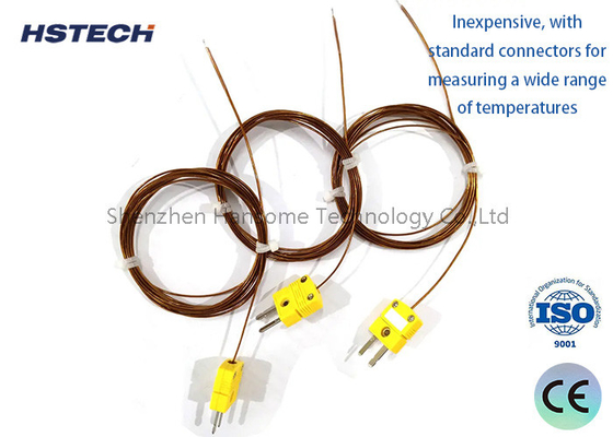 Harga yang bagus PtRh30-Ptrh6 WRR B Termokopel Dengan Konektor TD Plug SR Tipe Keramik Plastik Untuk 0-1800 °C Penggunaan Suhu on line