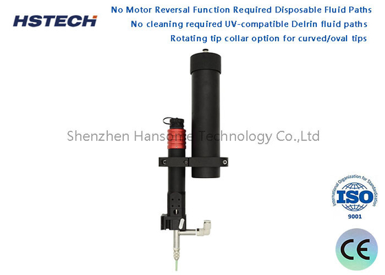 Harga yang bagus Tidak diperlukan fungsi pembalikan motor Jalur cairan sekali pakai Solder Paste Screw Valve HS-2000S HS-2000R on line
