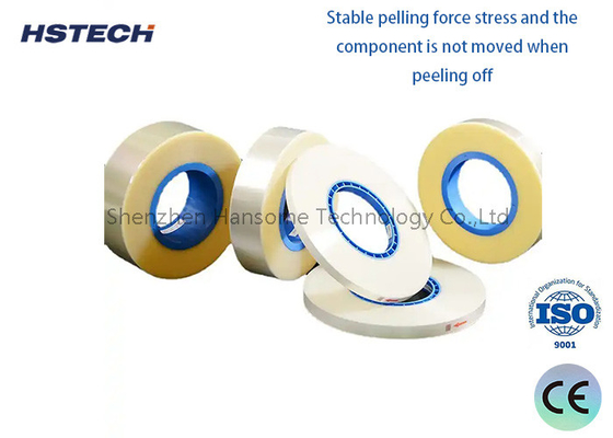 Harga yang bagus SMD Component Counter: Hot Sealing Transparent PET Material Cover Tape, 300M/Reel, Lebar 9,3mm on line