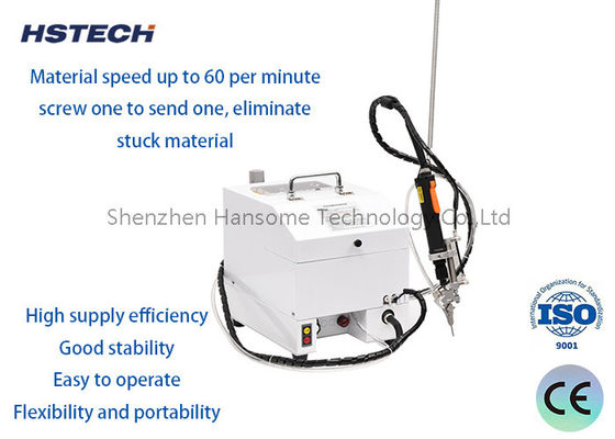 Mesin penggaris sekrup genggam dengan sistem pemasangan sekrup otomatis