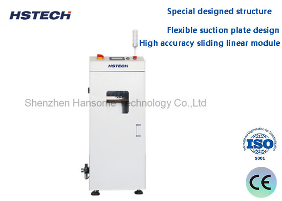 Harga yang bagus Sistem Alarm Cahaya Dan Suara Desain Plat Penyedut Fleksibel Struktur yang Didesain Khusus PCB Vacuum Loader on line