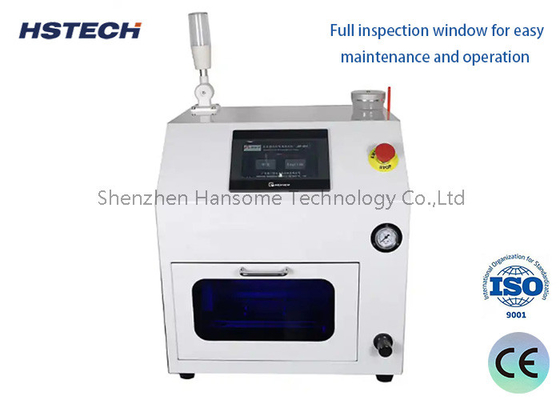 Harga yang bagus Perangkat pembersih SMT Kontrol layar sentuh Max Bersih 30 Nozzles Mesin pembersih nozzle otomatis on line