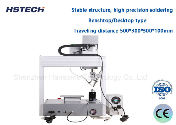 Harga yang bagus Timing Belt Shinano Motor PCB Soldering Robot Meanwell Driver Warna abu-abu Kondisi baru on line