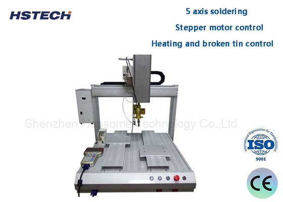 Harga yang bagus Desktop SMT Soldering Robot untuk PCB Assembling dengan Poros Rotasi on line