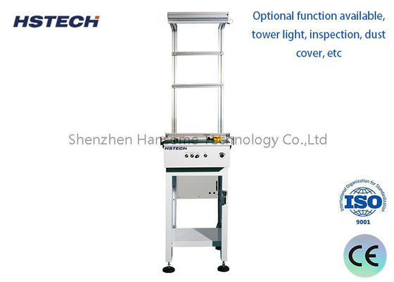 Harga yang bagus 1500mm PCB Conveyor Dengan Fungsi Opsional, LED Control, SMEMA, Kecepatan Penyesuaian on line