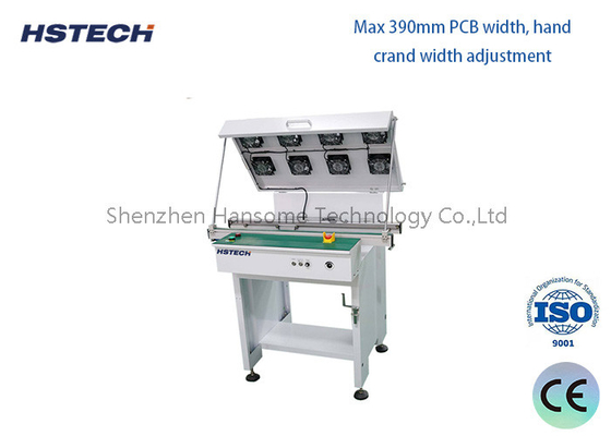 Harga yang bagus ESD Green Color Work Table PCB Handling Conveyor untuk 50*50~500*390mm on line