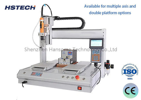 Harga yang bagus Perlengkapan Otomatisasi yang disesuaikan Desktop Screw Fastening Machine dengan Double Y Axis on line