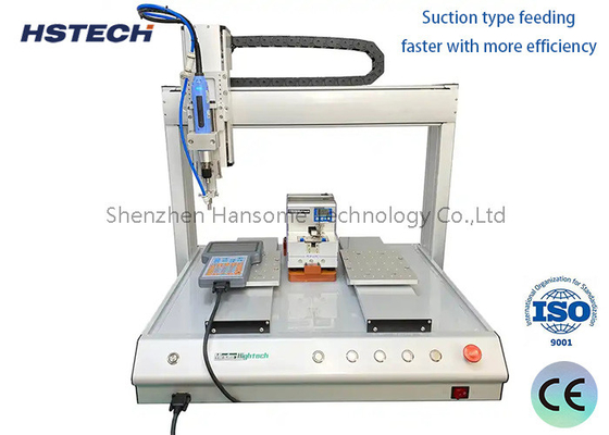 Harga yang bagus Hiwin Guide 4Axis Screw Locking Machine yang mendukung 1000 bit sekrup on line