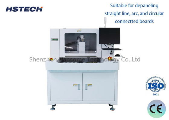 Harga yang bagus RM-F328 Mesin Router Industri Untuk PCB Depaneling Dengan Platform Ganda on line