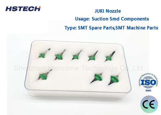 Harga yang bagus 503 509 JUKI SMT Nozzle Grey Tungsten Base Green Reflector tahan lama on line