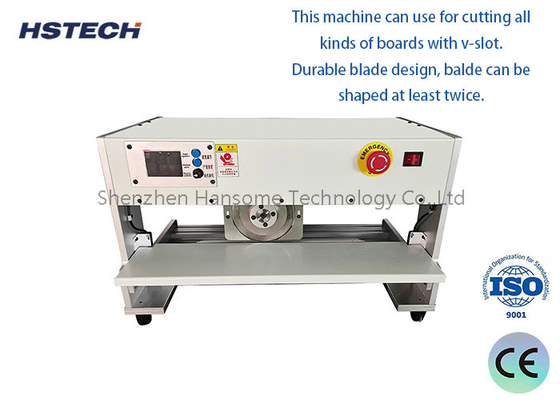 Harga yang bagus Mesin pemotong PCB V-cut yang tahan lama dan berkualitas tinggi dengan fungsi induksi on line