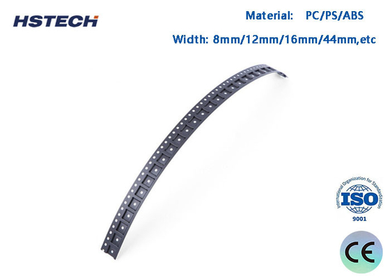 Harga yang bagus ESD Tape Pembawa SMD yang digarisbawahi Untuk komponen SMD IC LED Daya Rendah Tape Pembawa digarisbawahi on line