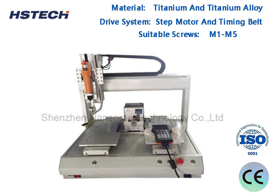 Harga yang bagus Otomatis 4 Axis Screw Fastening Machine Double Y Platform Screw Tightening Robot on line
