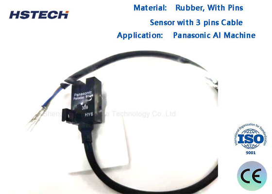 Harga yang bagus Panasonic Sensor SMT AI suku cadang 304133426301 Dengan kabel 3 pin on line