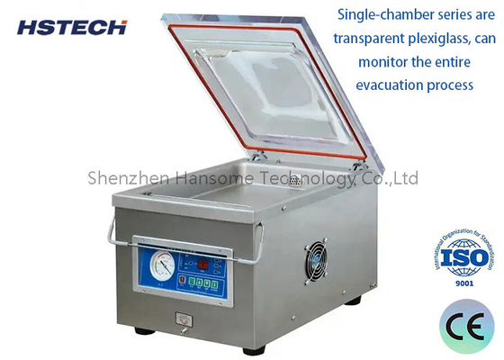 Harga yang bagus Mesin pengemasan vakum double sealing dengan tekanan udara untuk semikonduktor/IC reel/display on line