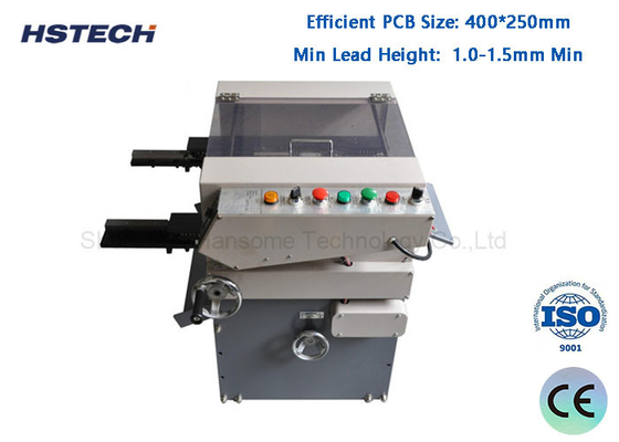 Harga yang bagus 4Hp SS PCB Lead Cutting Machine 250mm Lebar AC220V Mesin Pemotong Utama PCB Otomatis on line