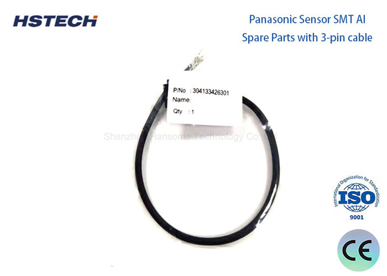 Harga yang bagus Bagian Mesin SMT Sensor Panasonic 304133426301 dengan Kabel dan 3 Pin untuk mesin AI on line