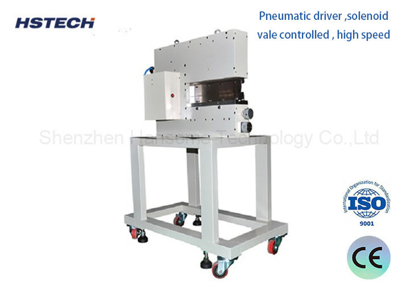 Harga yang bagus Pneumatic Guilotine Blade PCB Separator, 40mm Tinggi MAX, Cut Stress < 500 on line