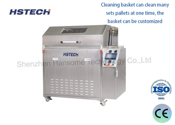 Harga yang bagus SUS304 Mesin pembersih SMT stainless steel dengan sistem filter 3 tingkat on line
