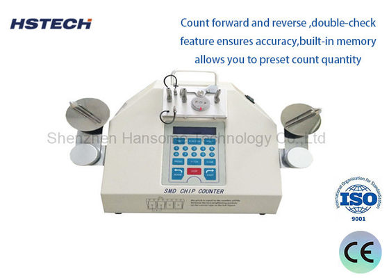 Full Automatic SMD Component Reel Counter dengan Label Printer & Button Control Leak Detection