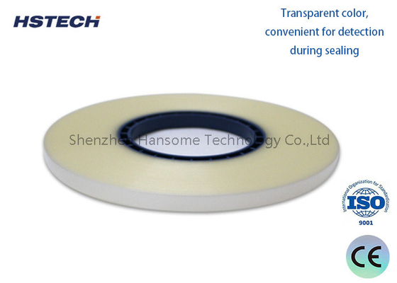 Harga yang bagus SMD Component Counter Cover Tape: Bahan PET Panas Penutup Transparan, Tekanan Penutup 0,2Mpa, Lebar 9,3mm on line