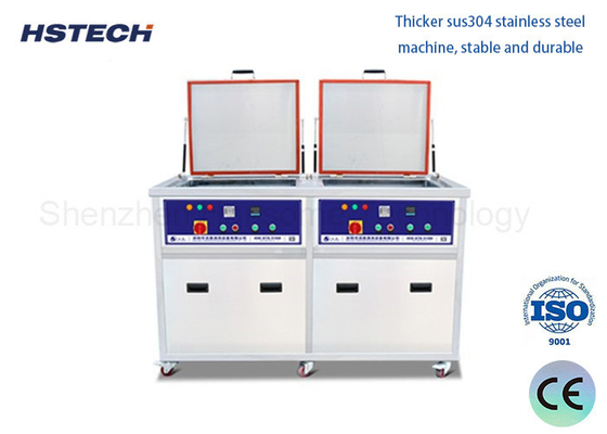 Harga yang bagus 77L SUS304 Ultrasonik Pembersih w / 3000W Pemanasan Daya & Sistem Rinsing on line