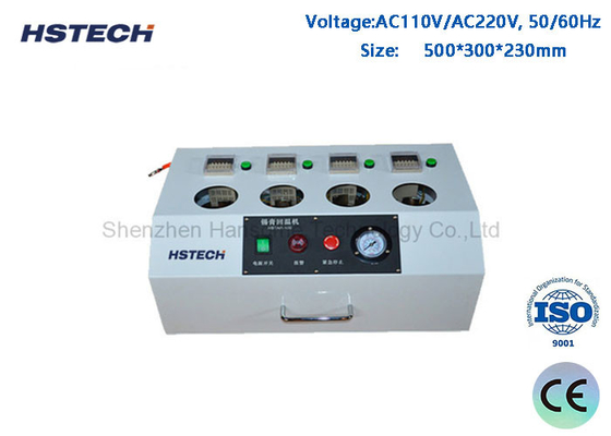Harga yang bagus Otomatis 4 Tangki Solder Paste Mesin PLC Kontrol Panas Up Waktu Memeriksa Otomatis Solder Paste Panas Up Mesin on line