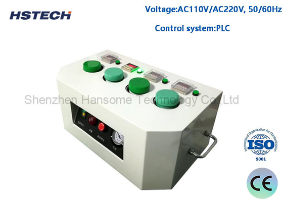 Harga yang bagus Air Supply White Color Solder Paste Machine 4 Tank Kerja Mesin Pencairan Paste Solder Otomatis on line