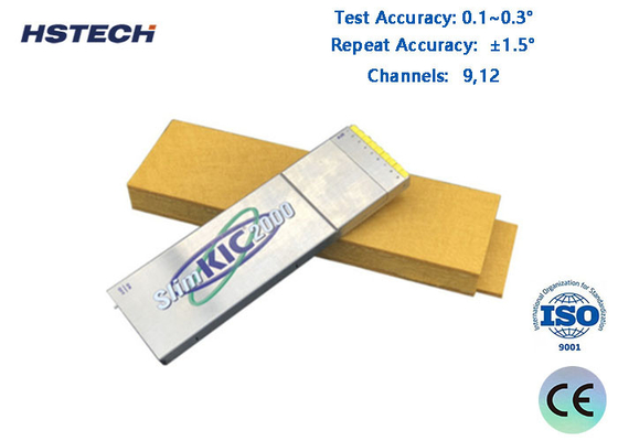 Harga yang bagus SMT Reflow Oven Temperature Profiler Test KIC Akurasi Ulang Tinggi Baterai Alkali 9V on line
