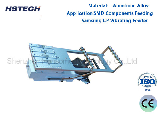 Harga yang bagus Samsung CP Vibrating Feeder 4 Tube 100mm untuk SMD Komponen Feed on line