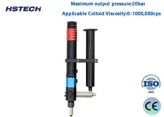 Harga yang bagus Keakuratan penyampaian lem yang tinggi Tidak ada tetesan dan menarik lem Volumetric Metering Single Tube Screw Valve on line