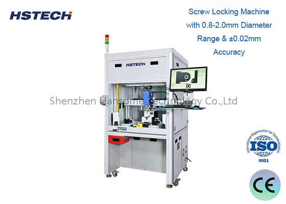 Harga yang bagus CCD Vision Auto Screw Fastening Machine dengan kartu kontrol kinerja tinggi on line