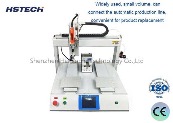 Harga yang bagus Double Y Platform 4 Axis Screw Locking Machine dengan operasi yang mudah on line
